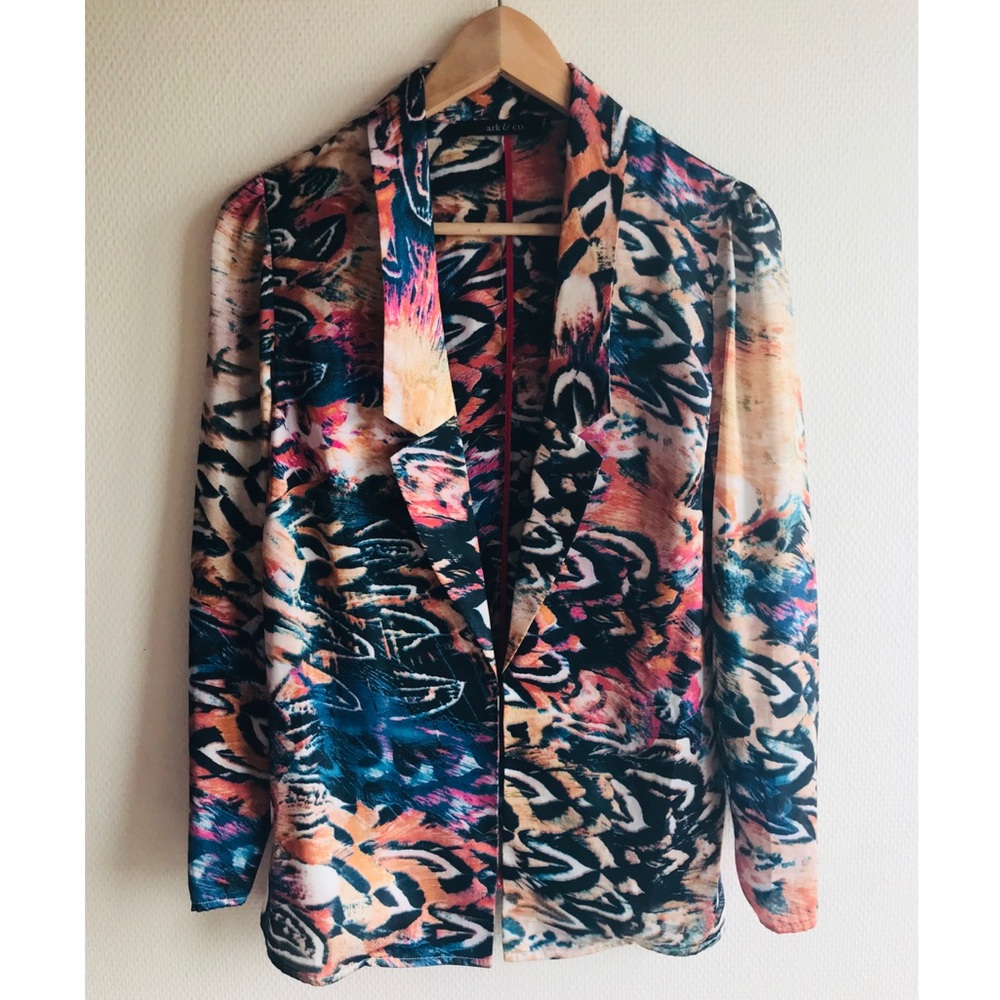 ARK & CO printed blazer